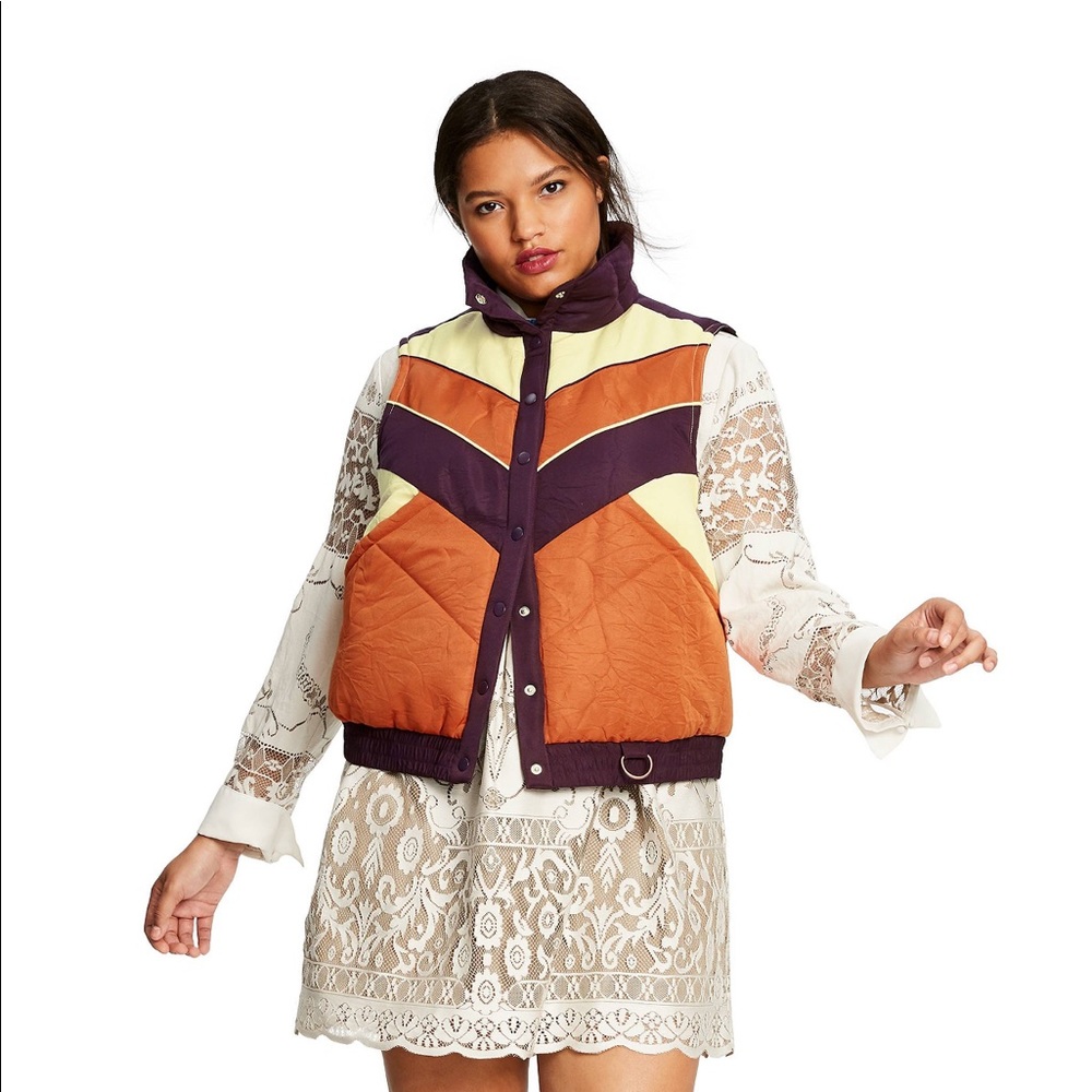 Anna Sui for Target Sleeveless Puffer Vest 3x - Picture 2 of 3